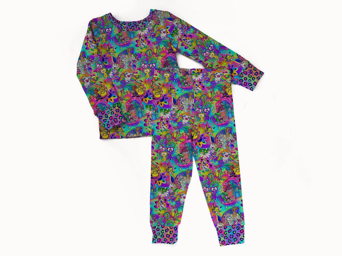 LF Sidekicks 2 piece Pajama Set - coZco bamboo pajama set