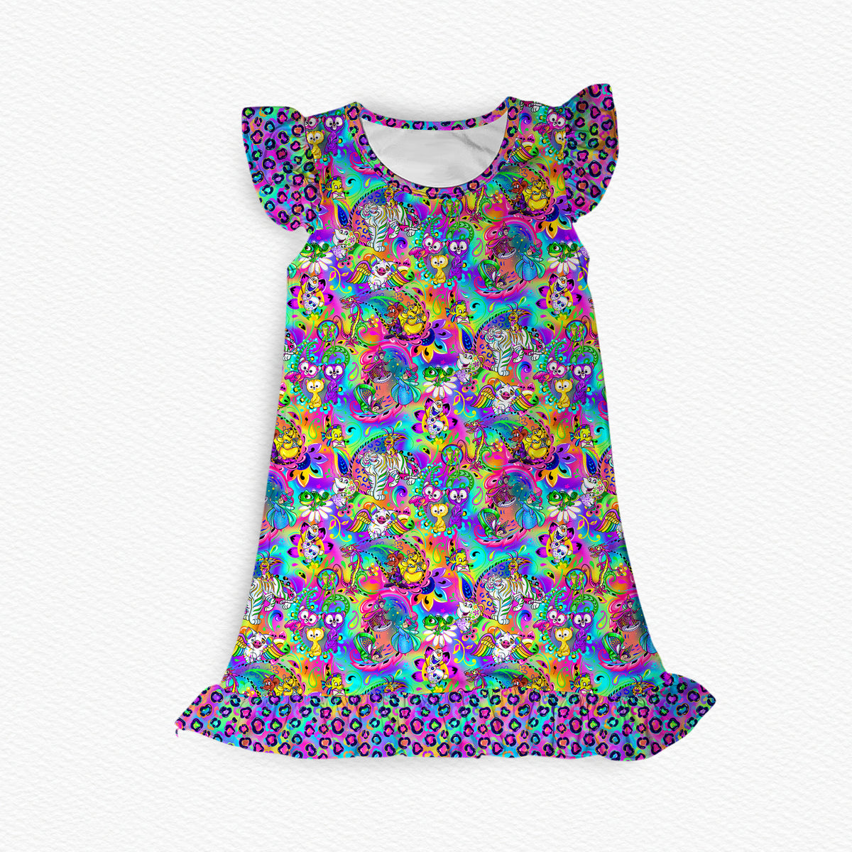 LF Sidekicks Girl's Nightgown - coZco bamboo nightgown