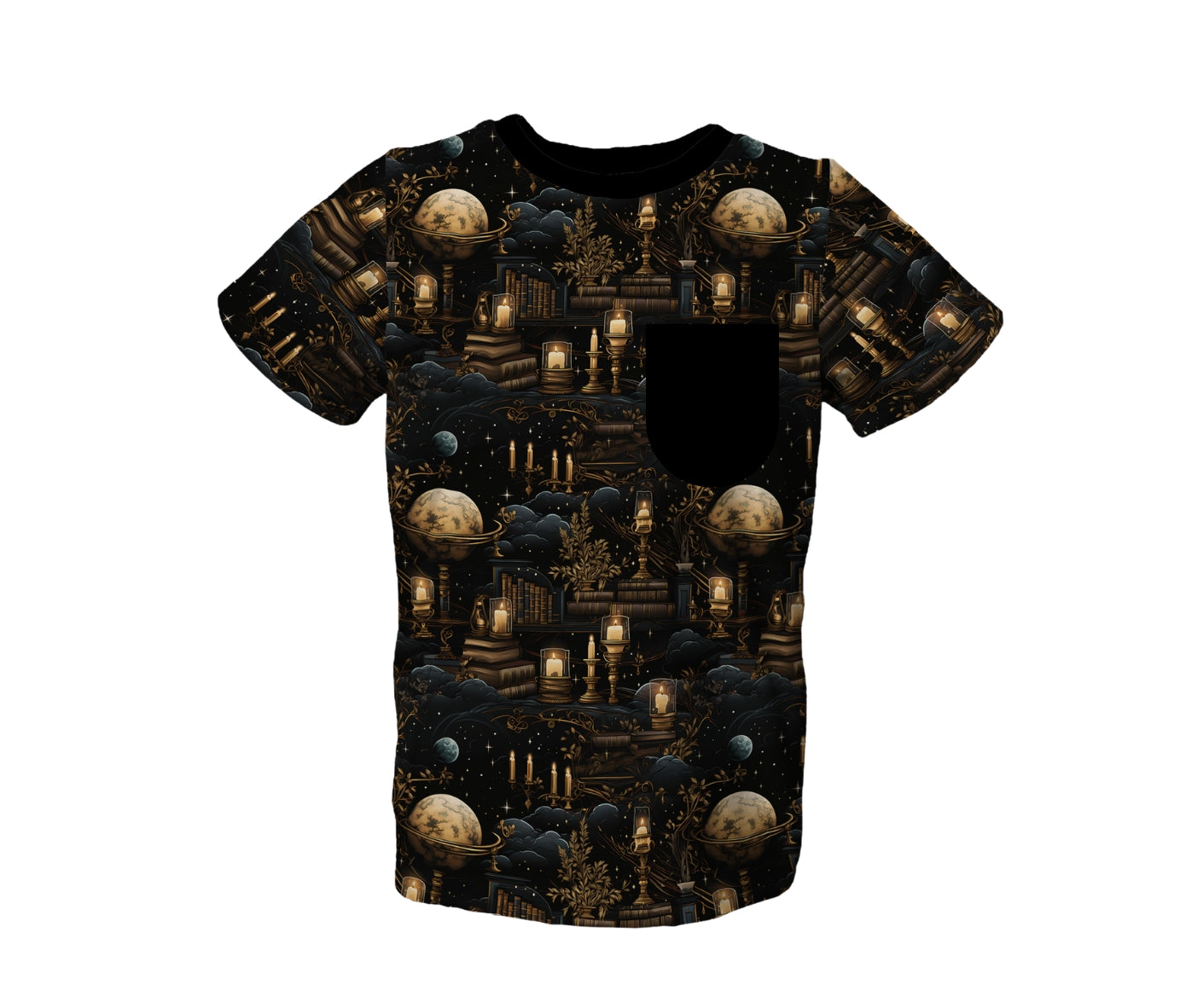 Midnight Library Pocket Tee (PRESALE– SHIPS APPROX SEPT)