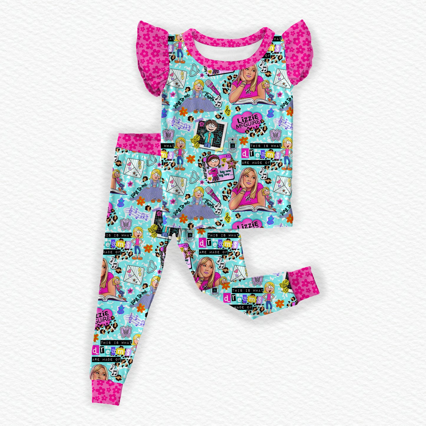 Lulla 2 piece Short Sleeve Pajama Set (PRESALE – SHIPS NEXT WEEK)