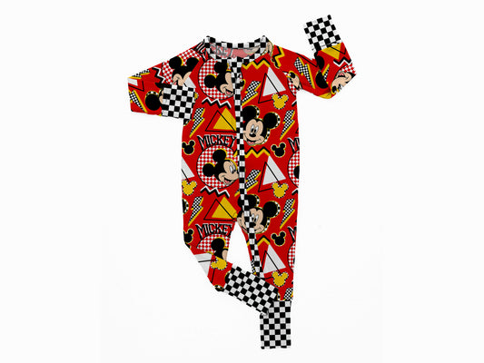 90s Mouse Club Zippy - coZco bamboo zippy