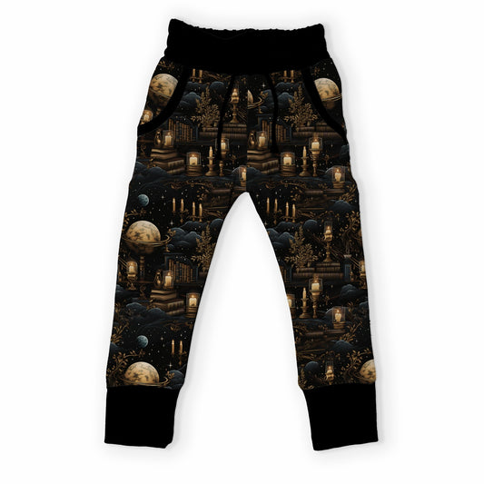 Midnight Library French Terry Bamboo Joggers - coZco bamboo joggers
