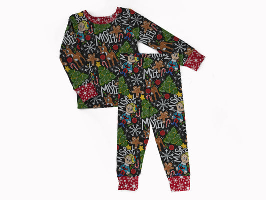 Certified Misfit 2 piece Pajama Set