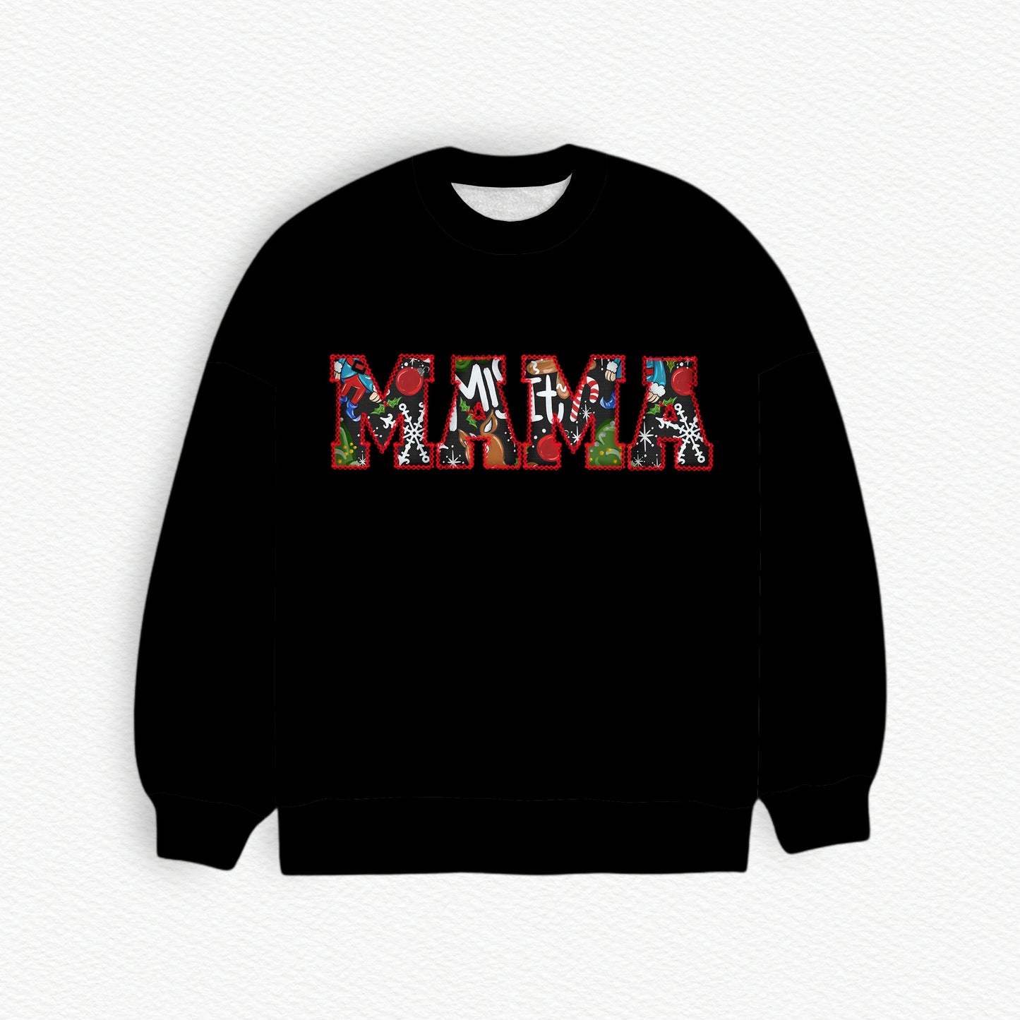 Certified Misfit "MAMA" Embroidered Sweatshirt