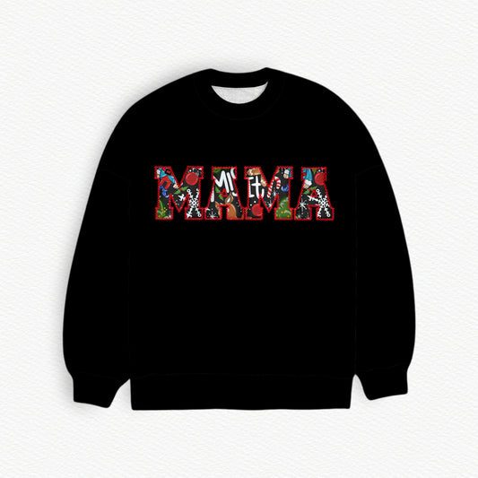 Certified Misfit "MAMA" Embroidered Sweatshirt