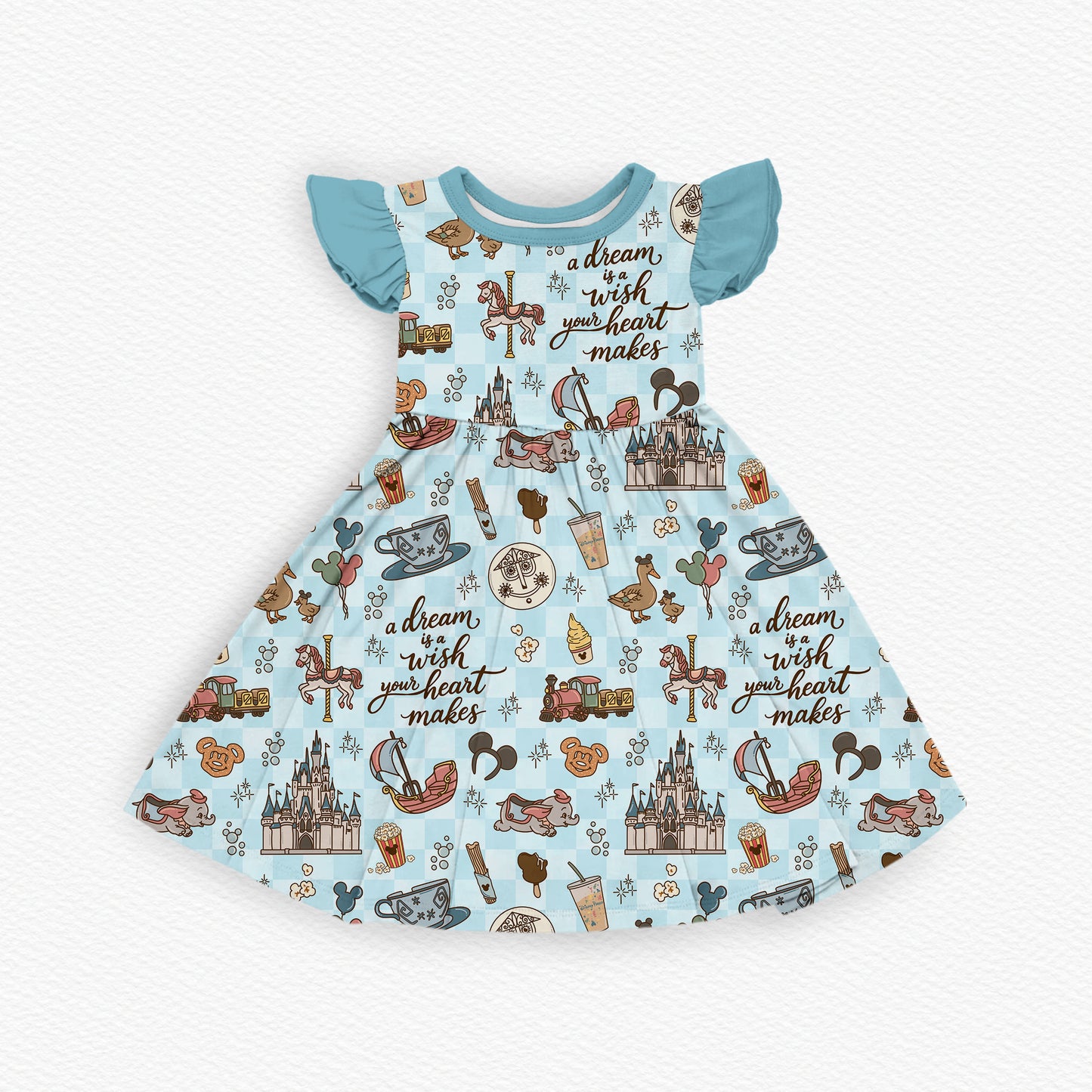 Castle Magic Ruffle Twirl Dress (PRESALE – SHIPS NEXT WEEK)