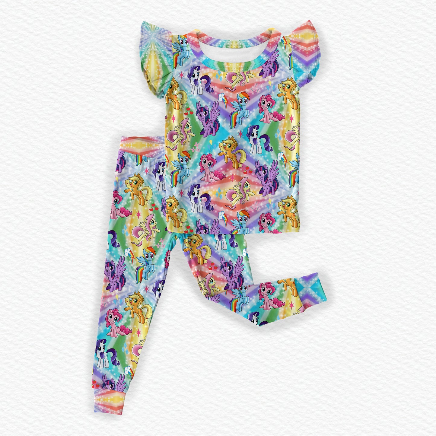 Lulla 2 piece Short Sleeve Pajama Set (PRESALE– SHIPS NEXT WEEK)