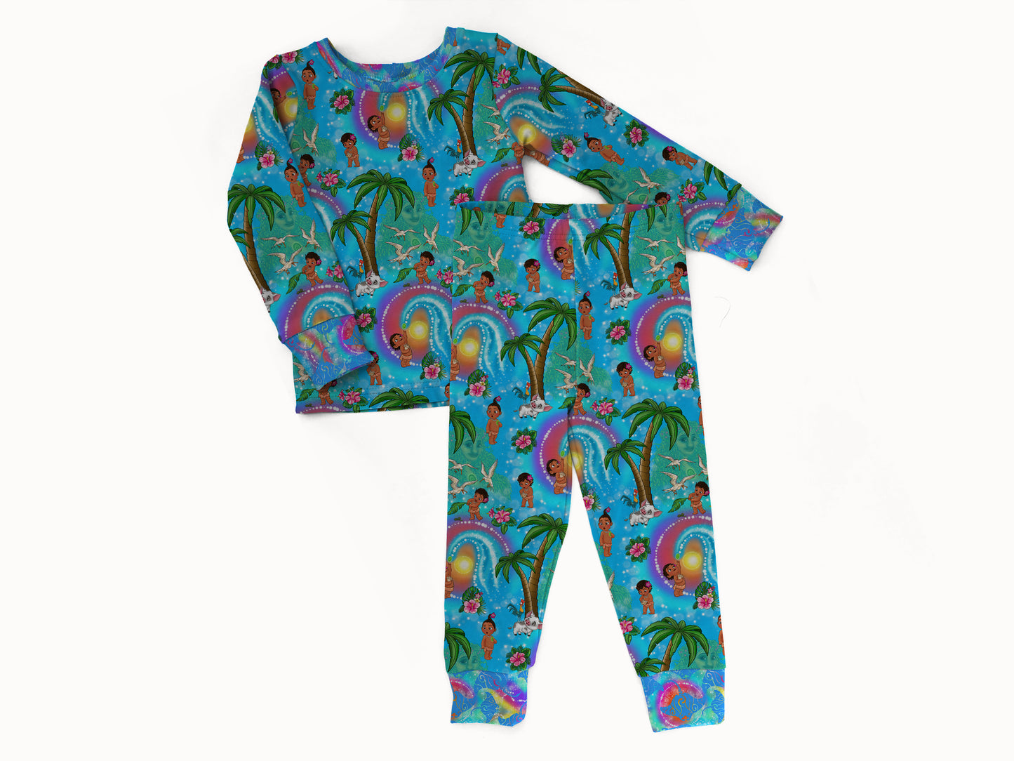 Island Baby 2 piece Pajama Set (PREORDER – SHIPS APPROX JAN)