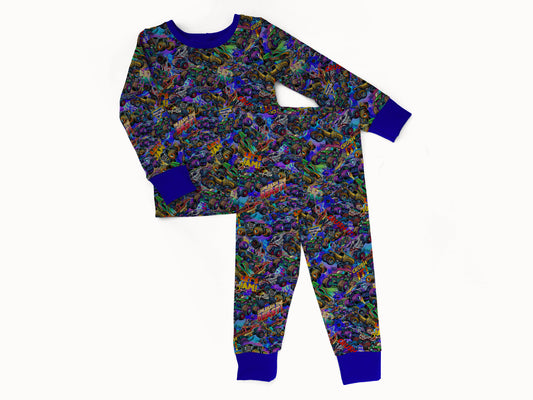 Revved Up 2 piece Pajama Set