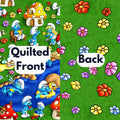 Mushroom Village 60"x85" 2.5 TOG Triple Layer Quilted Bamboo Blanket (PREORDER – SHIPS APPROX MARCH)