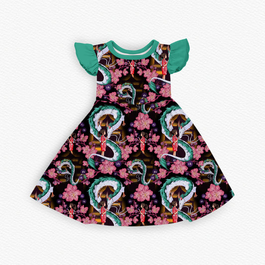 Never Forget Who You Are Ruffle Twirl Dress (PRESALE– SHIPS APPROX 9/23)