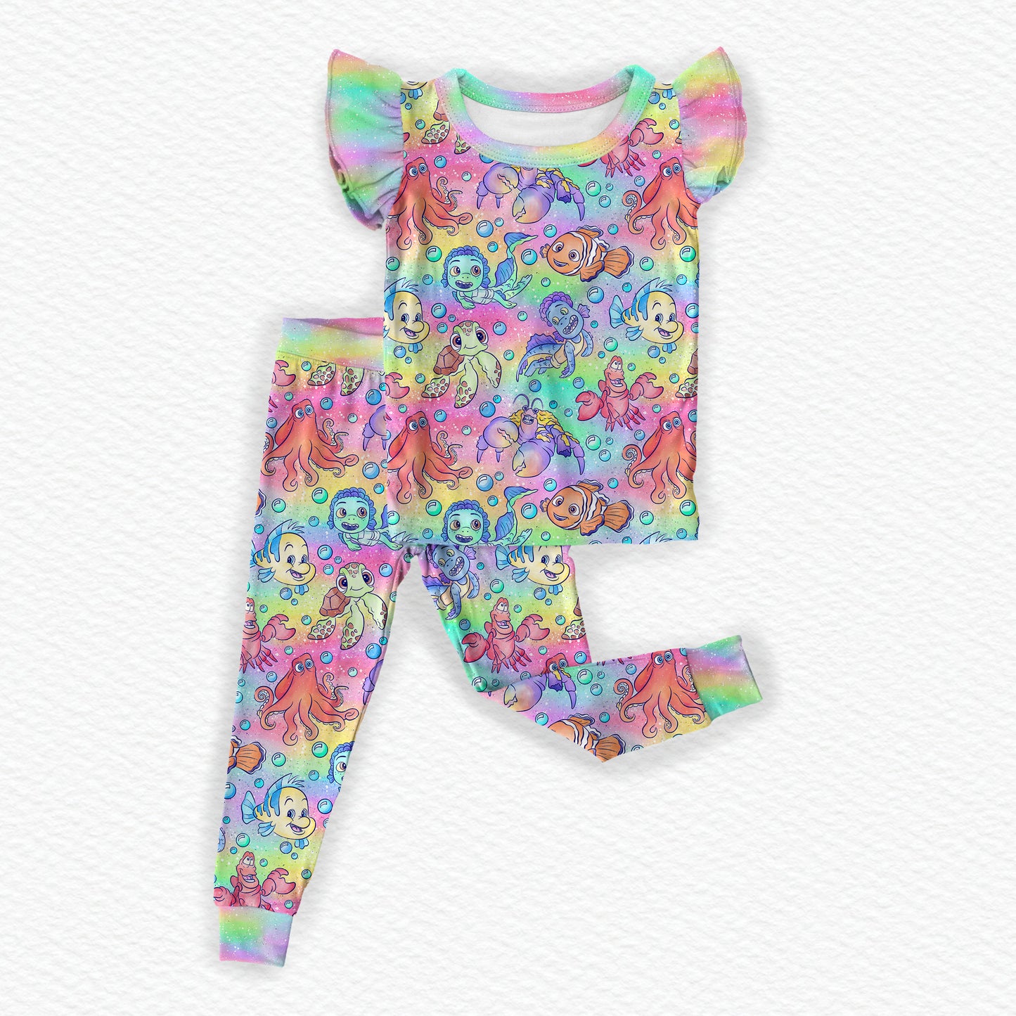 Lulla 2 piece Short Sleeve Pajama Set (PRESALE– SHIPS NEXT WEEK)