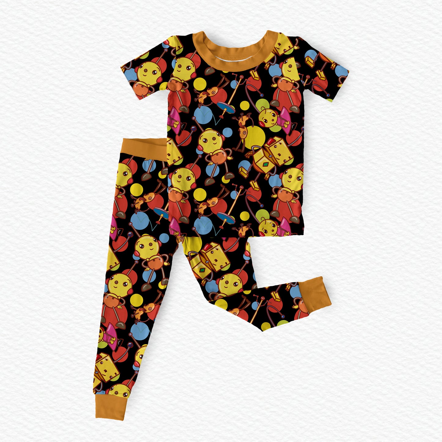 Lulla 2 piece Short Sleeve Pajama Set (PRESALE– SHIPS NEXT WEEK)