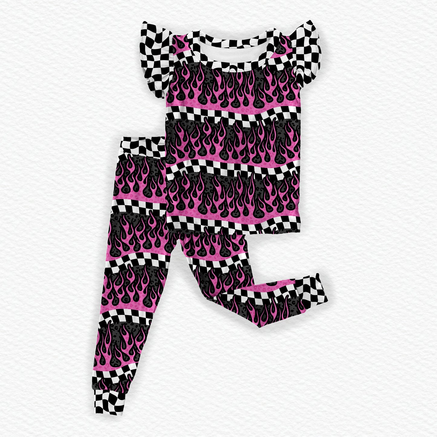 Lulla 2 piece Short Sleeve Pajama Set (PRESALE– SHIPS NEXT WEEK)