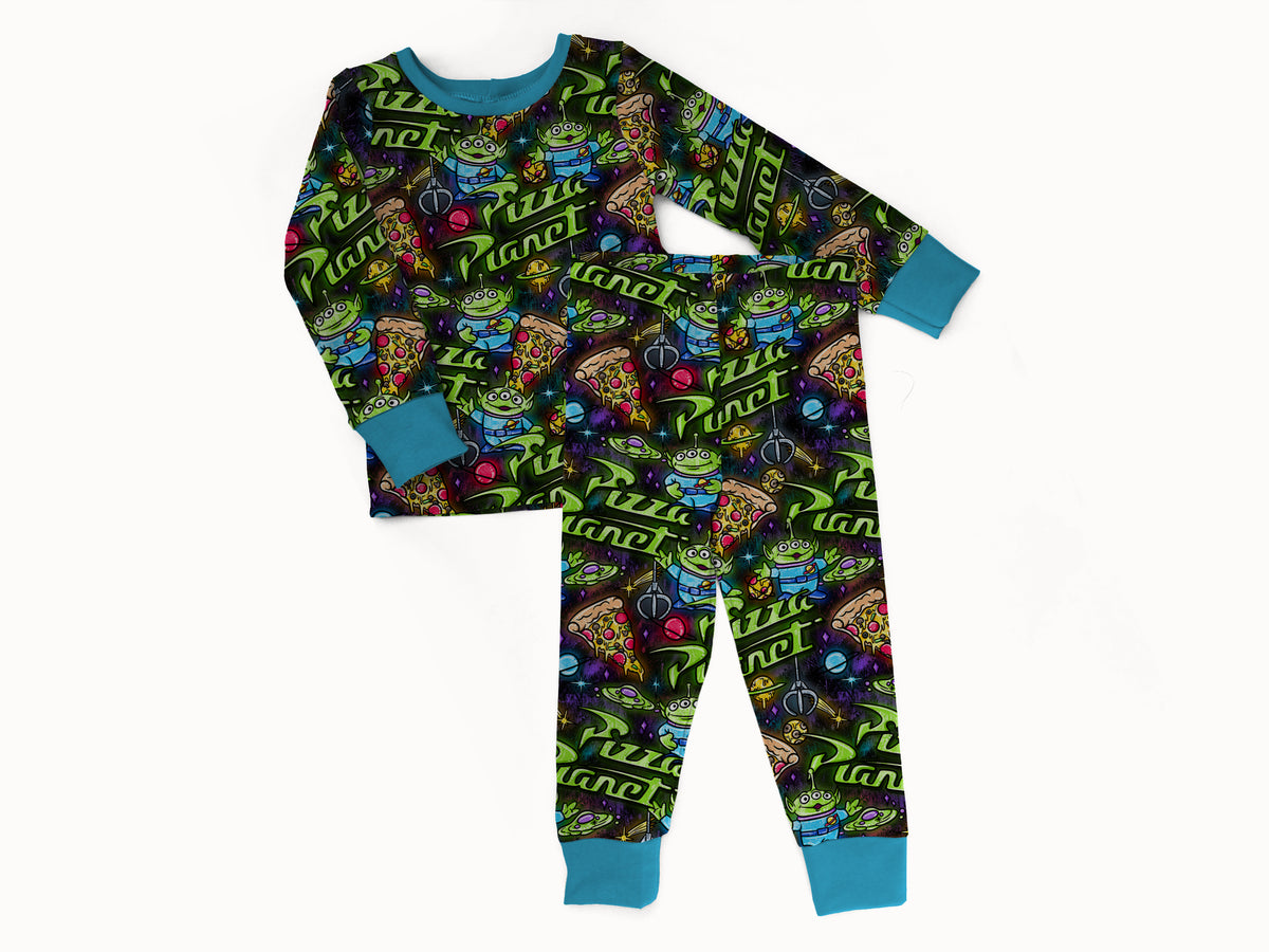 The Claw Is Our Master 2 piece Pajama Set - coZco bamboo pajama set