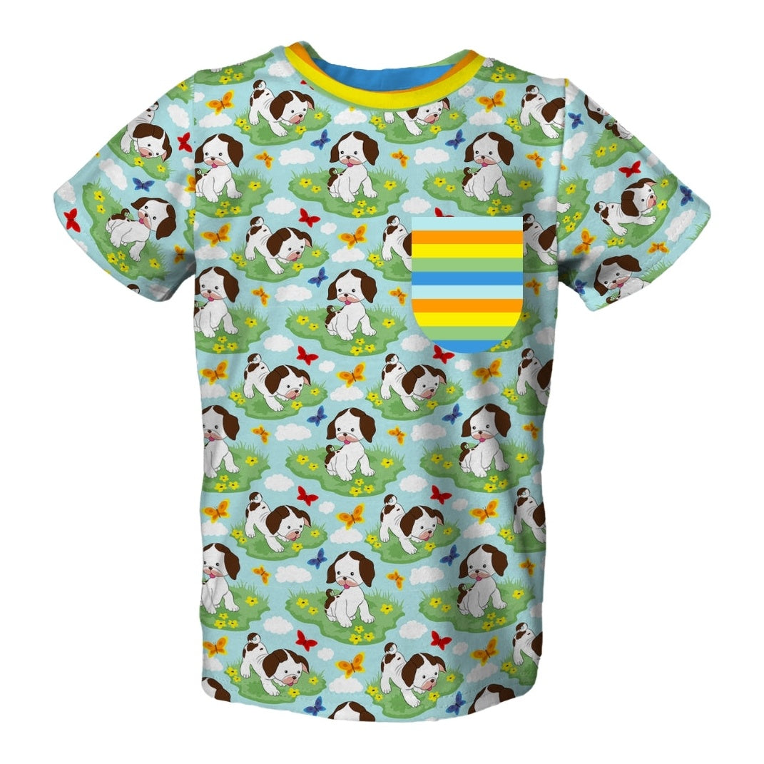 Pokey Tales Pocket Tee - coZco bamboo tee