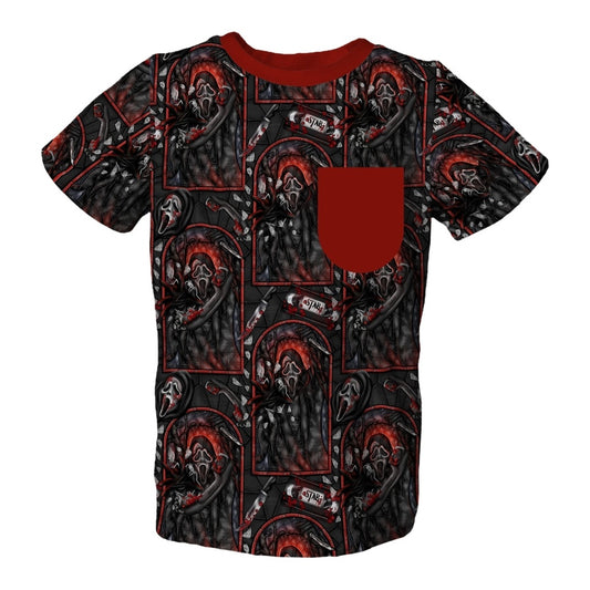 Scary Nights Pocket Tee - coZco bamboo tee