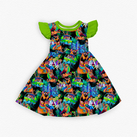 Zoinks Ruffle Twirl Dress (PRESALE– SHIPS APPROX 9/23)