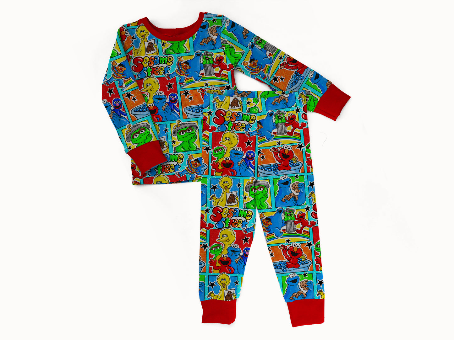 Sunny Street 2 piece Pajama Set (PREORDER – SHIPS APPROX OCT)