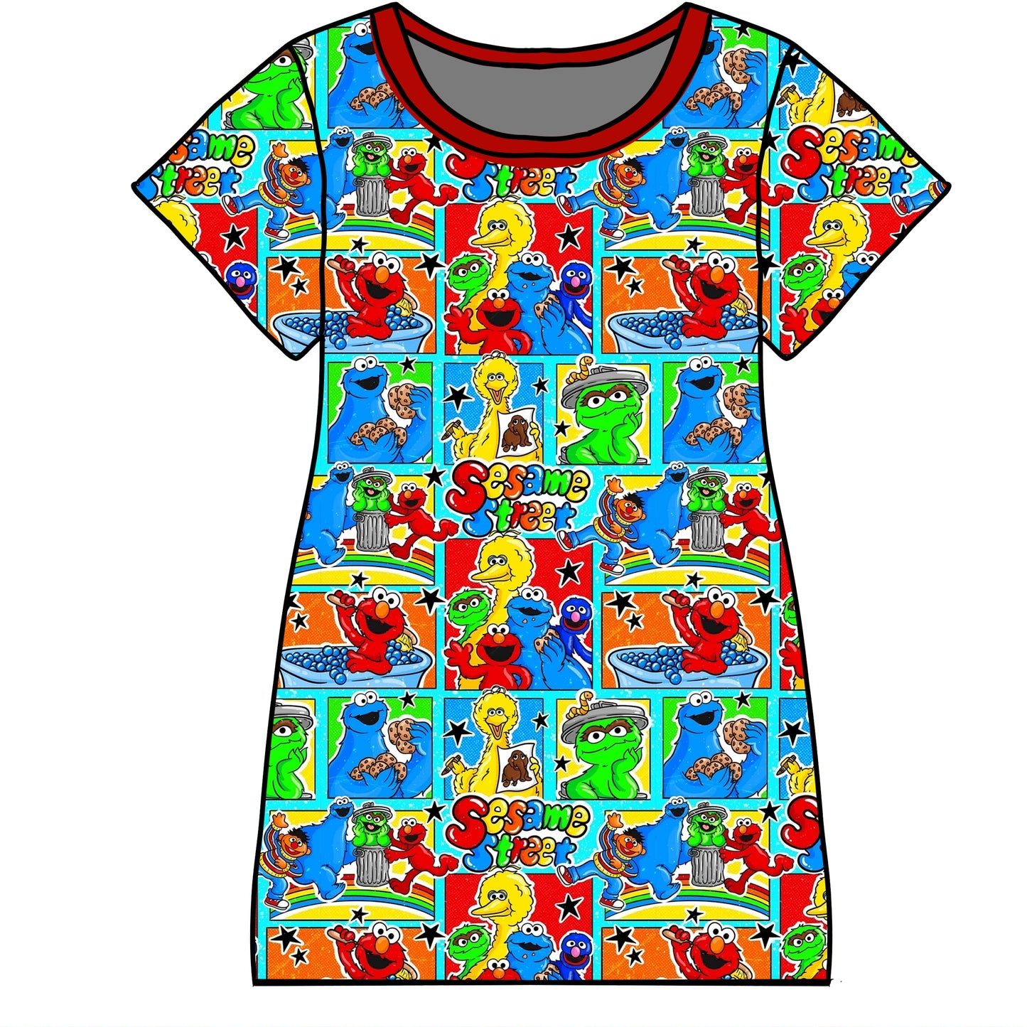 Sunny Street Women's Nightgown (PREORDER – SHIPS APPROX OCT)