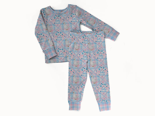 Silly Goose 2 piece Pajama Set (PREORDER – SHIPS APPROX OCT)