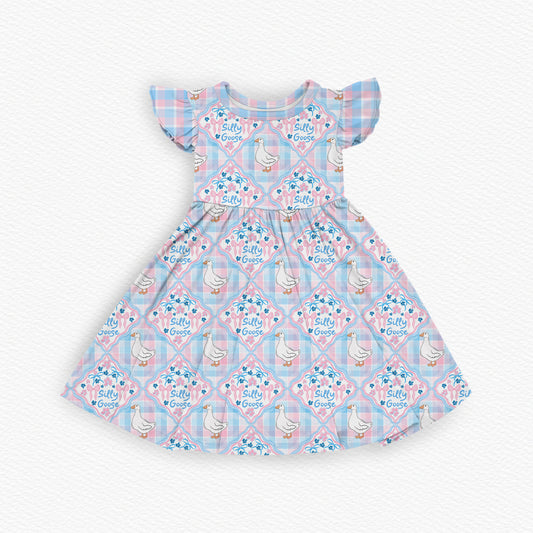 Silly Goose Ruffle Twirl Dress (PREORDER – SHIPS APPROX OCT)