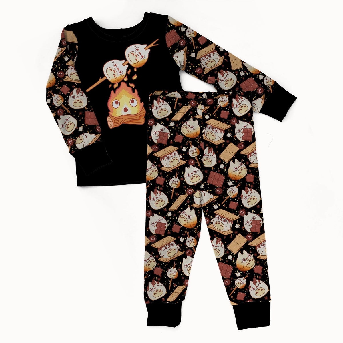 Soot & S'mores 2 piece Pajama Set - coZco bamboo pajama set