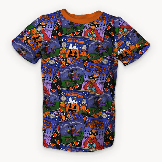 Spooky Book Fair Adult Oversized Top - coZco bamboo top
