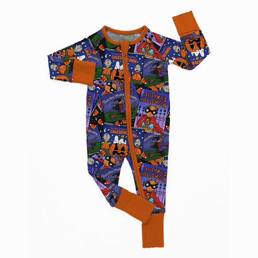 Spooky Book Fair Zippy - coZco bamboo zippy