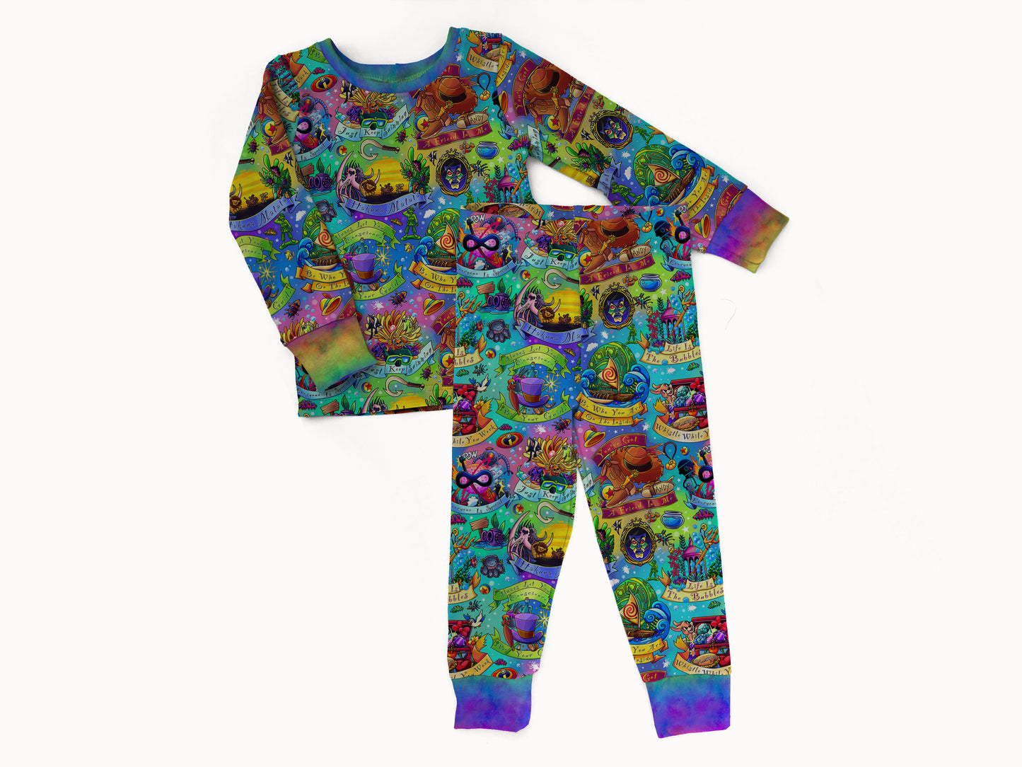 Ink & Magic 2 piece Pajama Set (PREORDER – SHIPS APPROX JAN)