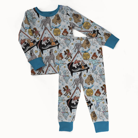 Why Shouldn't I 2 piece Pajama Set - coZco bamboo pajama set
