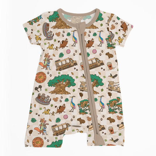 Wild Adventure Shortie - coZco bamboo shorties